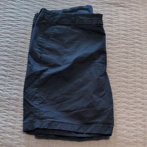 J. Crew Women's Navy Flat Front Shorts